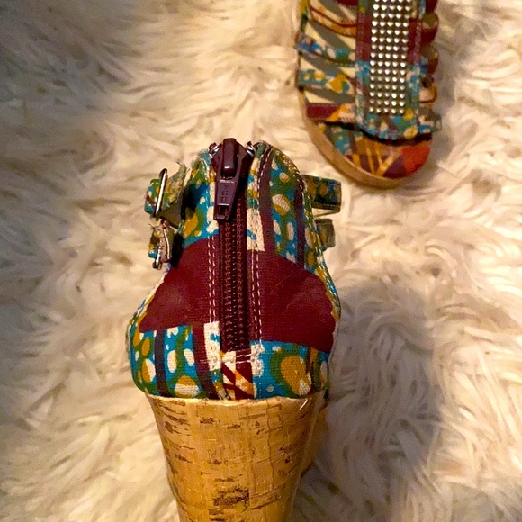 Wedge high heel sandals - Picture 5 of 6